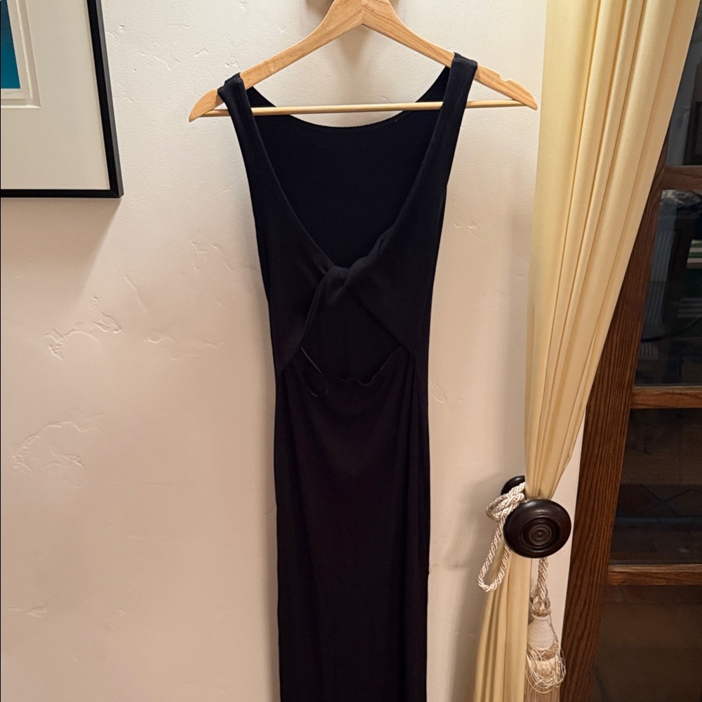 L*Space Black knit cut out Dress